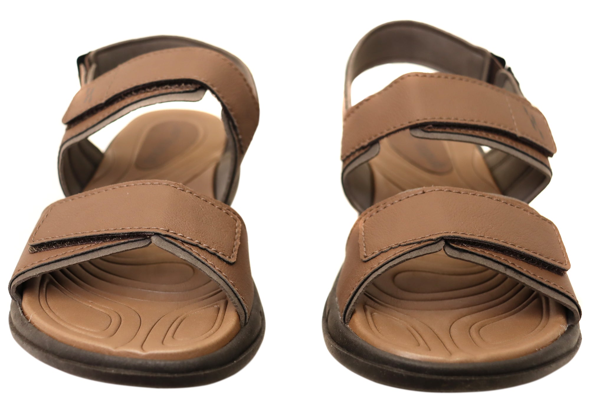 Itapua Jackson Men's Comfortable Adjustable Sandals - Brazilian Made Leather Flip Flops for Beach, Pool & Summer Outdoor Activities