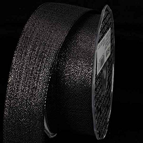 The Ribbon People Metallic Black Wired Craft Ribbon 2.5