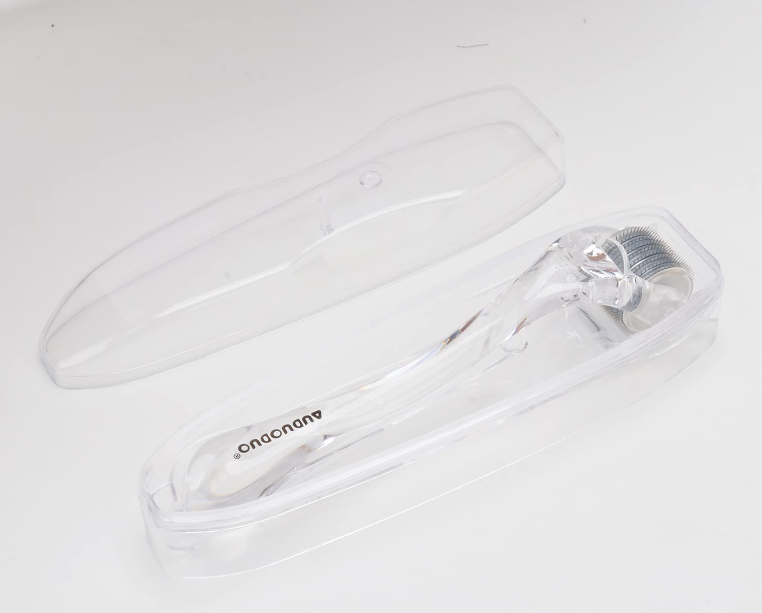 AUDUODUO® 0.5mm Dermaroller - 540 Silver Needles for Skin & Hair Care - Perfect for Home Facial Treatments