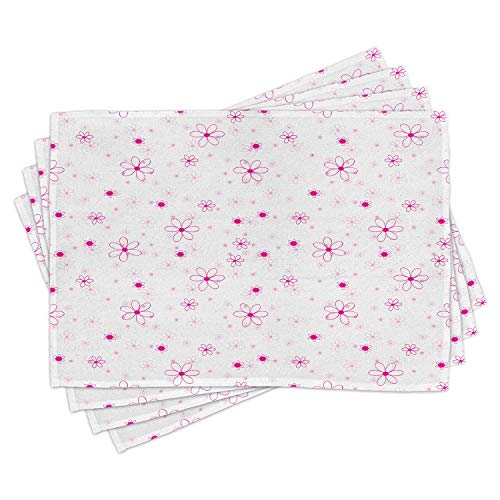 Magenta Fuchsia White