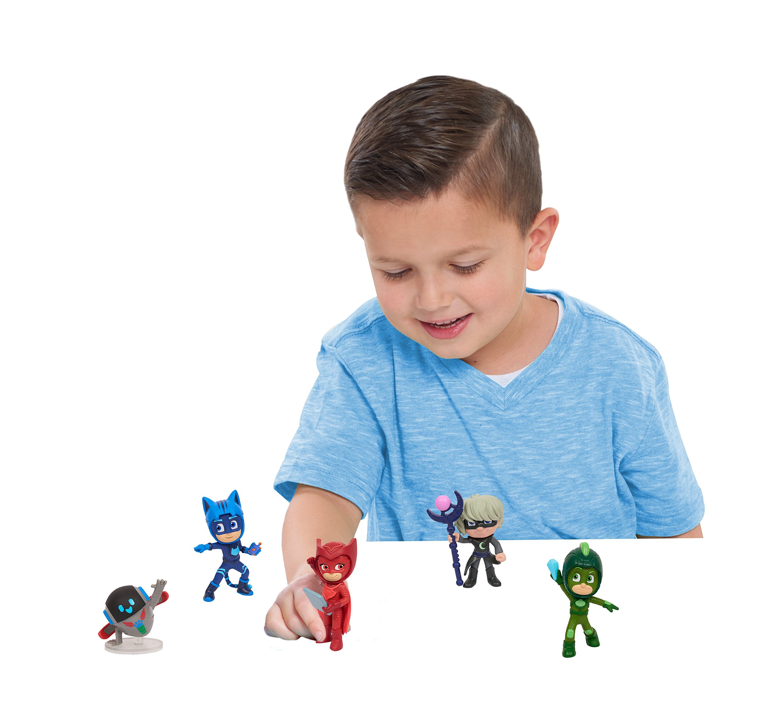 PJ Masks Super Moon Adventure 5-Pack Figures - Kids Toys for Ages 3+ | Birthday Gifts & Playtime Fun