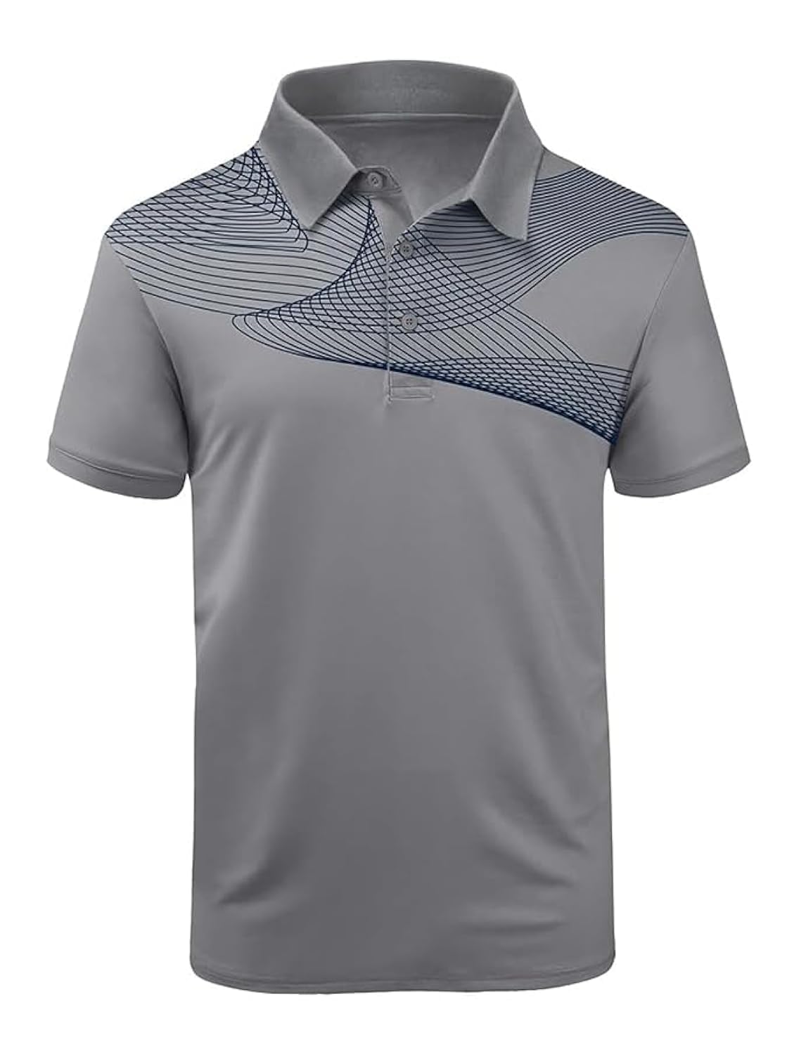 ZITY Men's Golf Polo Shirts - Breathable Short Sleeve Athletic Tennis T-Shirt for Golf, Tennis & Casual Wear | Moisture-Wicking & Comfortable