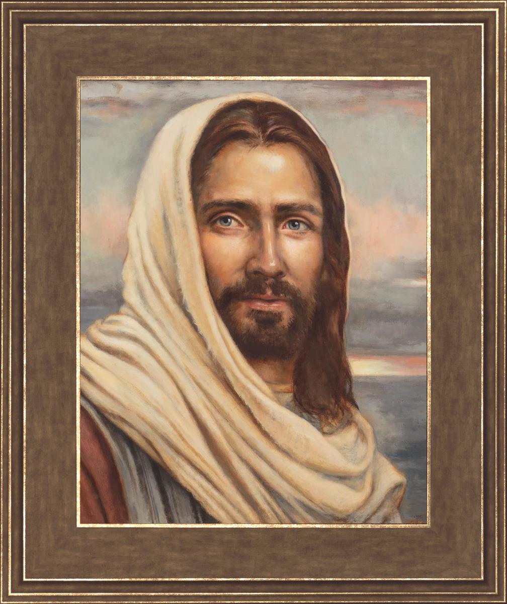 Blessed Savior by Sandy Freckleton Gagon - Inspirational Christian Artwork for Home Decor & Church Wall Decor