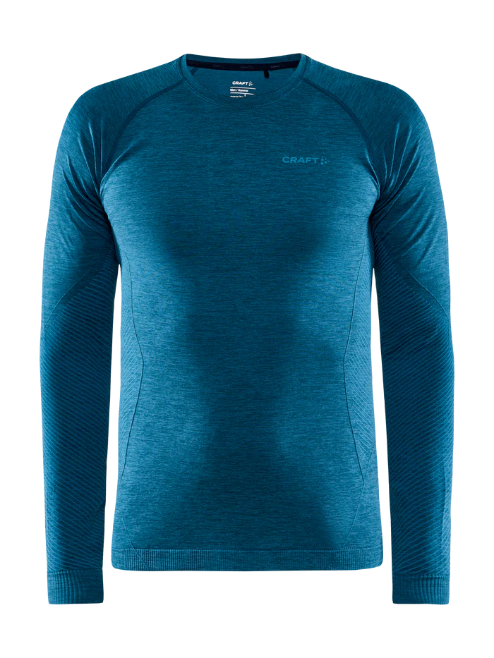 Craft Core Dry Active Comfort Long Sleeve Shirt for Men - Moisture Wicking & Breathable Performance Top for Running, Hiking & Outdoor Activities