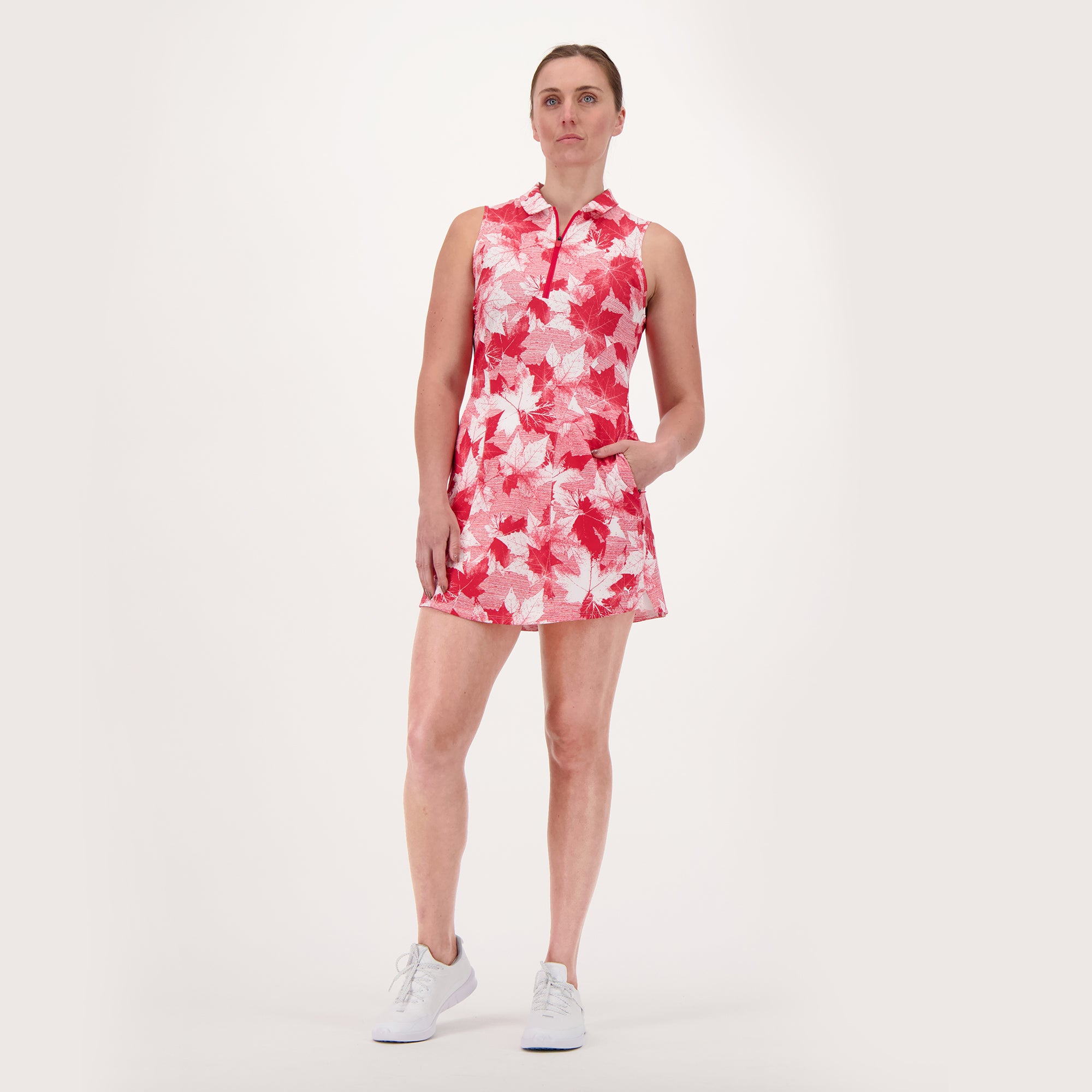 Women's Natural Golf Dress - Breathable & Comfortable Golf Apparel for Ladies - Perfect for Golf Outings, Tournaments & Casual Wear