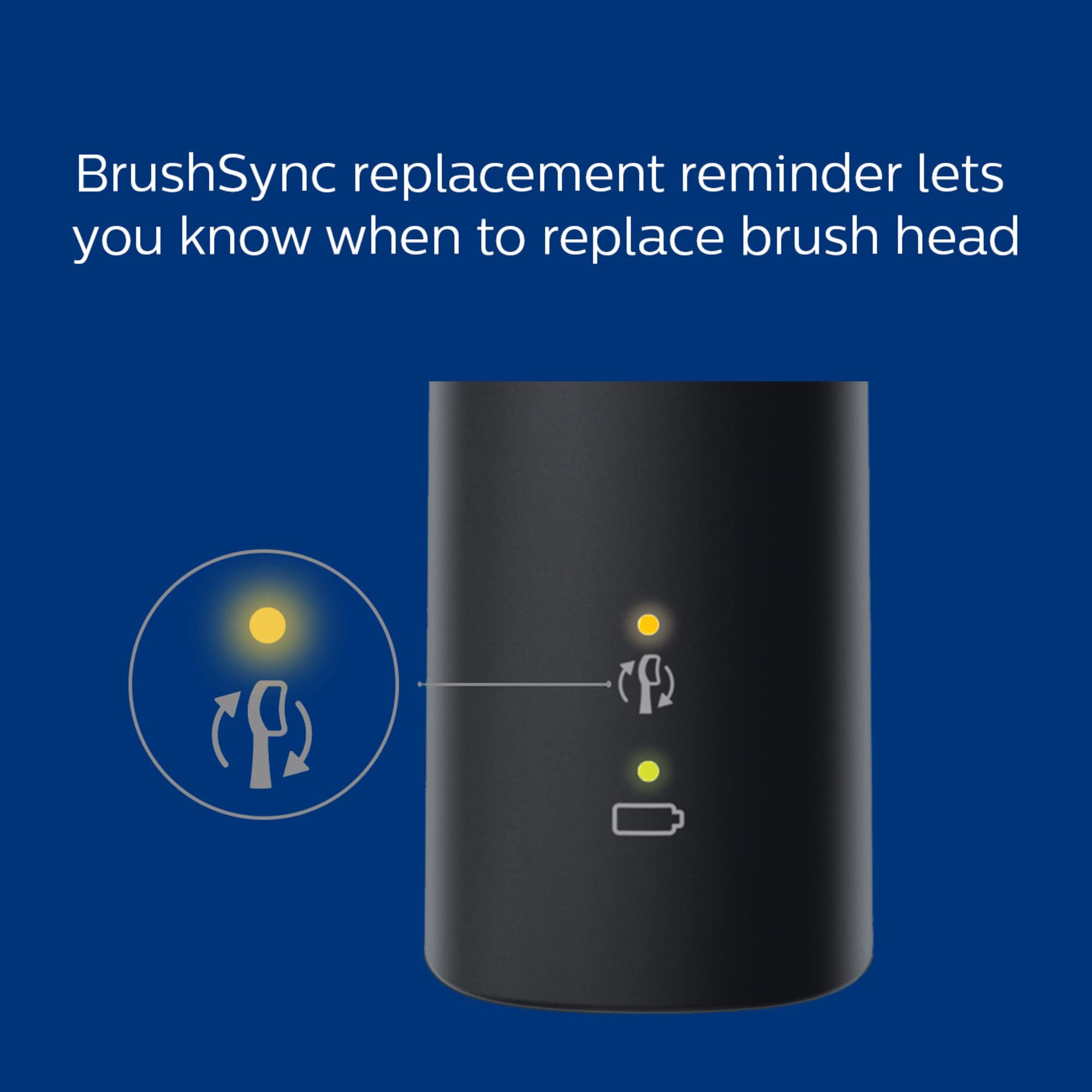 Philips Sonicare ProtectiveClean 4100 Rechargeable Electric Toothbrush - Black | Plaque Control with Pressure Sensor | 2 Week Battery Life | Ideal for Travel & Daily Oral Care