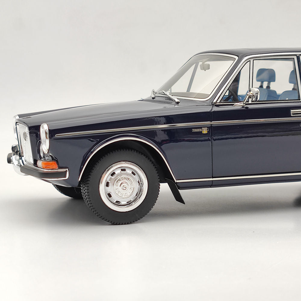 1/18 Scale Volvo 164 E 1972 Resin Model Car - Limited Edition Blue Collectible - Perfect for Display, Gifts & Car Enthusiasts