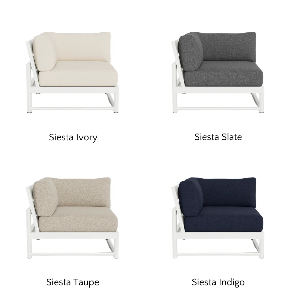 Breeze XL Outdoor Corner Sectional Sofa - Waterproof Patio Furniture Set with Cushions for Backyard, Poolside & Garden Relaxation