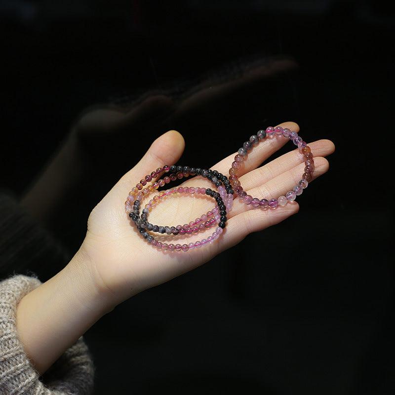 Elegant Crystal Beaded Single Loop Bracelet for Women - Perfect for Parties, Weddings & Everyday Wear