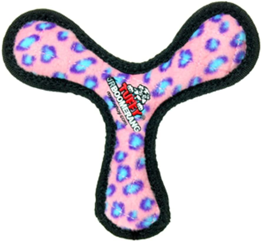 Tuffy Ultimate Jr Bowmerang - Durable Dog Chew Toy for Aggressive Chewers | Interactive Fetch & Tug-of-War Toy for Medium Dogs | Perfect for Outdoor Play & Training
