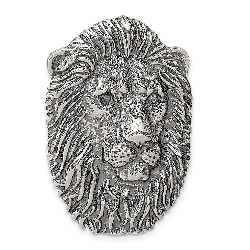 925 Sterling Silver Lion Head Pendant Necklace for Women - Elegant Animal Jewelry Gift for Her - Perfect for Birthdays, Anniversaries & Everyday Wear