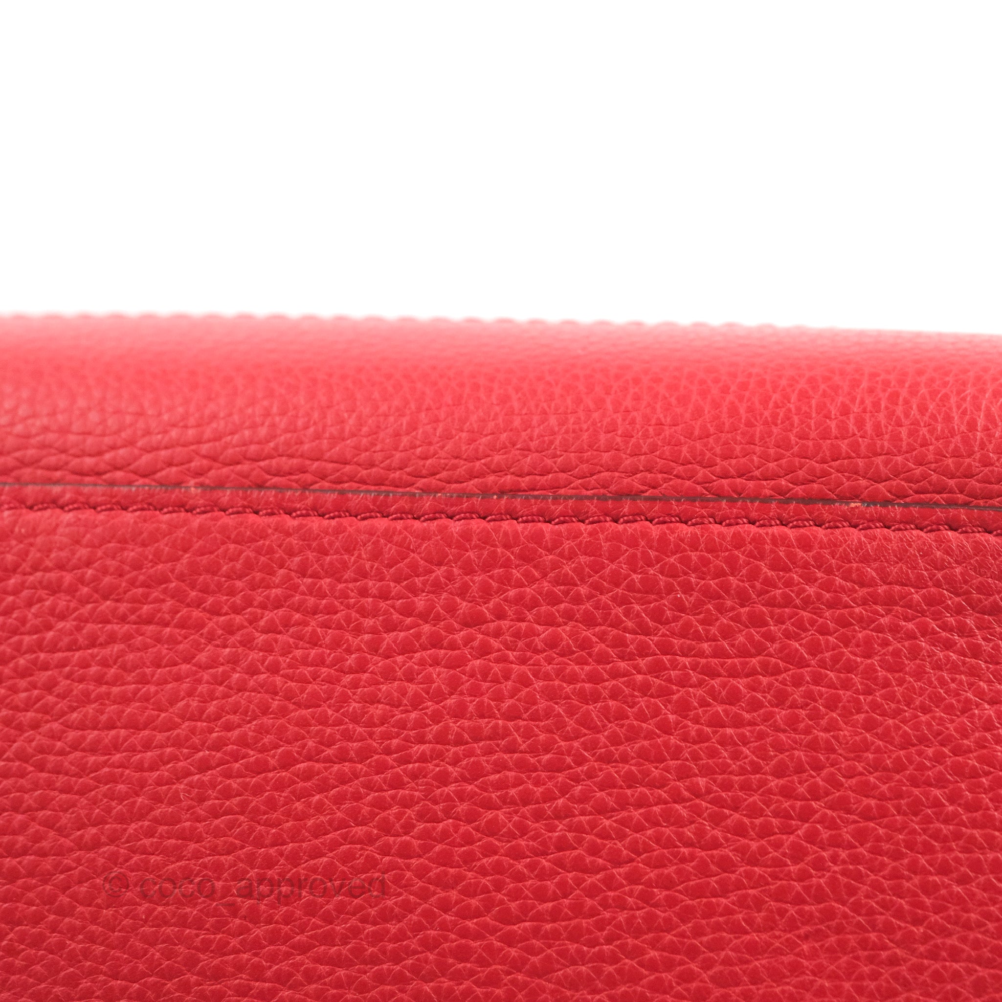 Celine Mini Luggage Bag in Red Calfskin Leather - Stylish Crossbody Handbag for Women, Perfect for Travel, Work & Everyday Use
