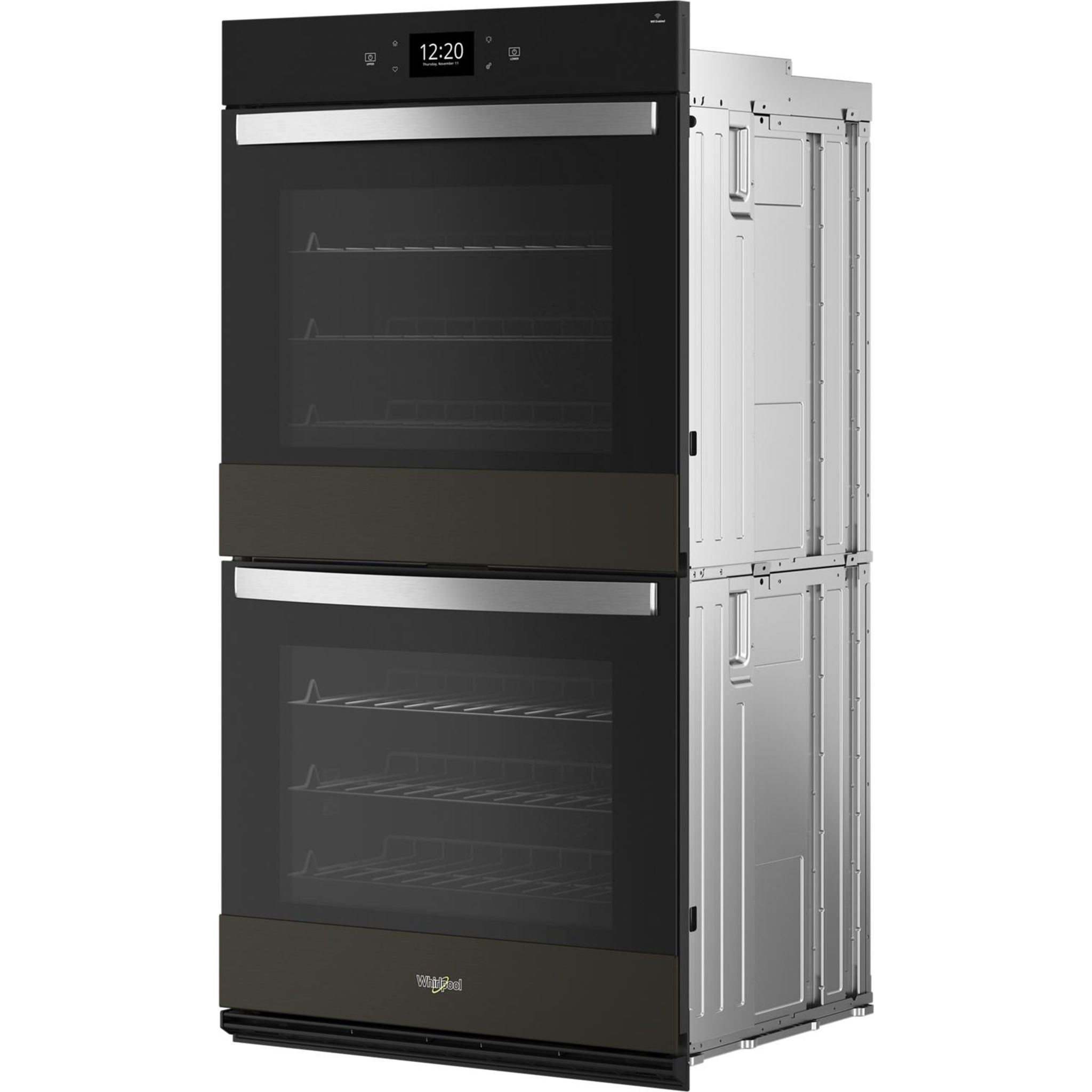 Whirlpool WOED7030PV 30-Inch True Convection Wall Oven - Black Stainless Steel | Built-In Electric Oven with Even Baking Technology | Perfect for Home Kitchens & Baking Enthusiasts