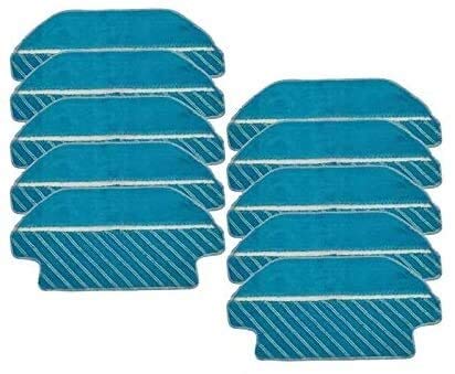 Cecotec Conga 3290 3490 3690 Vacuum Cleaner Accessory Set - Filter, Roller Brush, Mop Pads, Cloth & Side Brush Replacement Kit | Compatible Spare Parts for Efficient Cleaning | Ideal for Hardwood Floors, Carpets & Pet Hair Removal