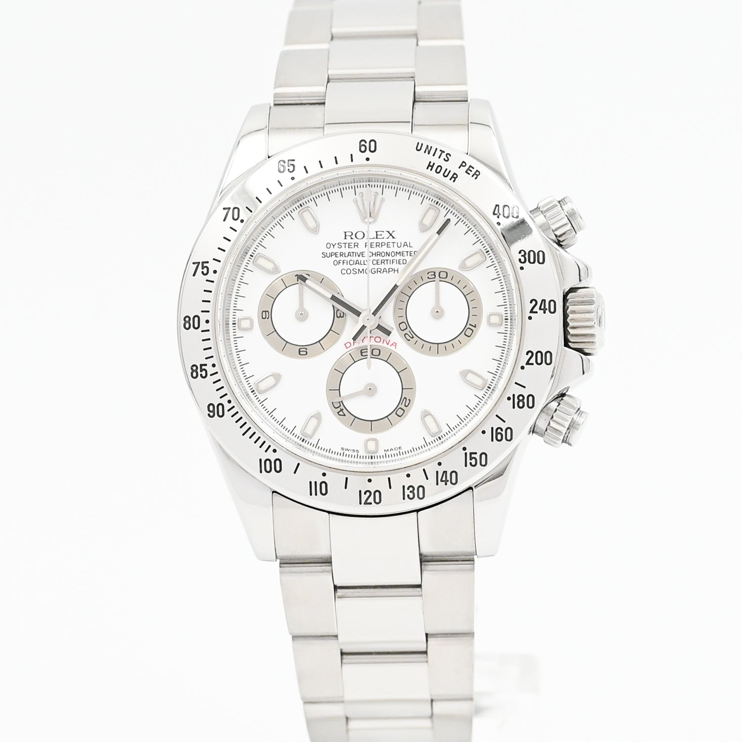 Authentic Rolex Cosmograph Daytona Watch 2005 - Luxury Men's Chronograph Timepiece for Collectors & Special Occasions