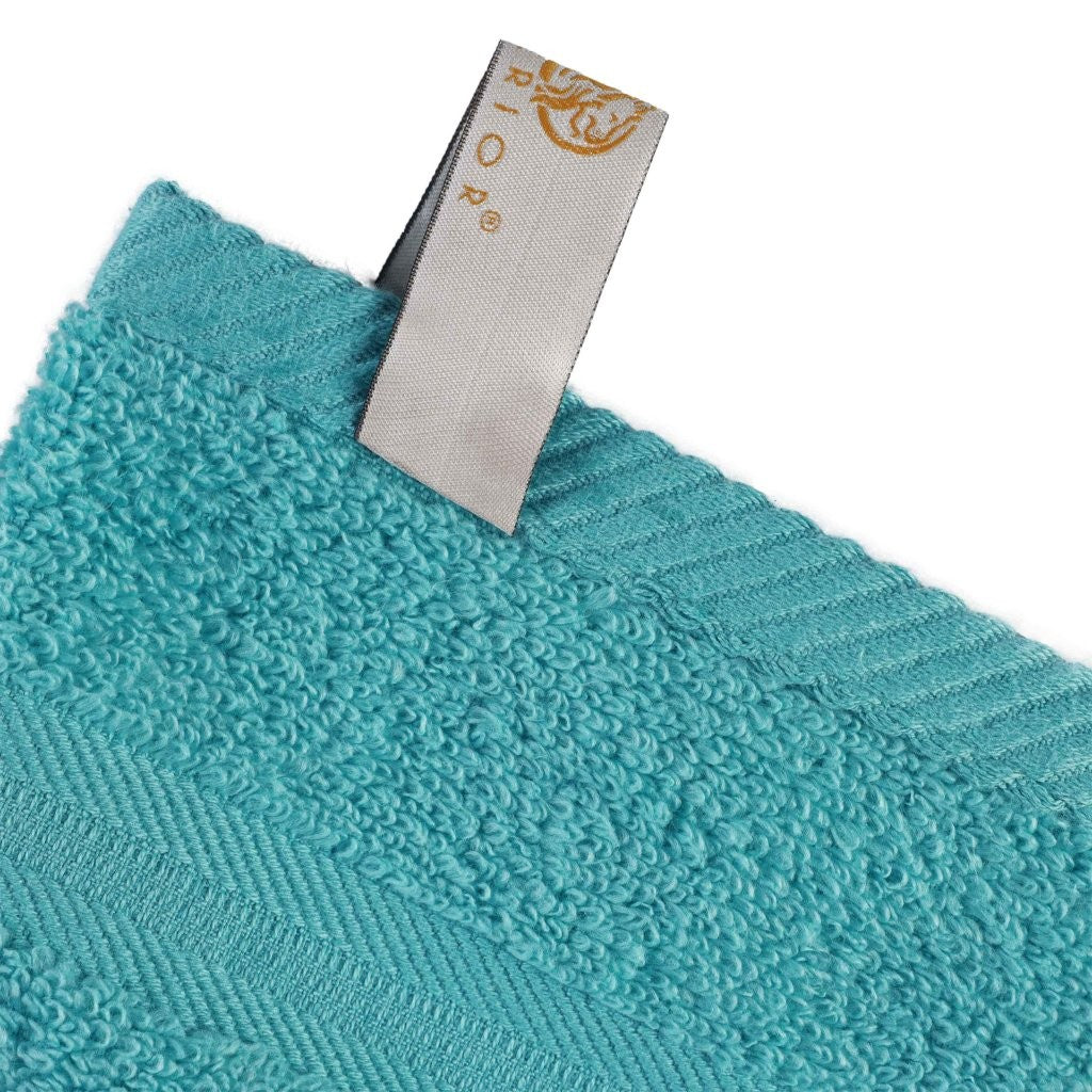 Premium 9-Piece Smart Dry Zero Twist Cotton Towel Set - Ultra Soft, Absorbent & Quick Drying Bath Towels for Spa, Gym & Luxury Home Use