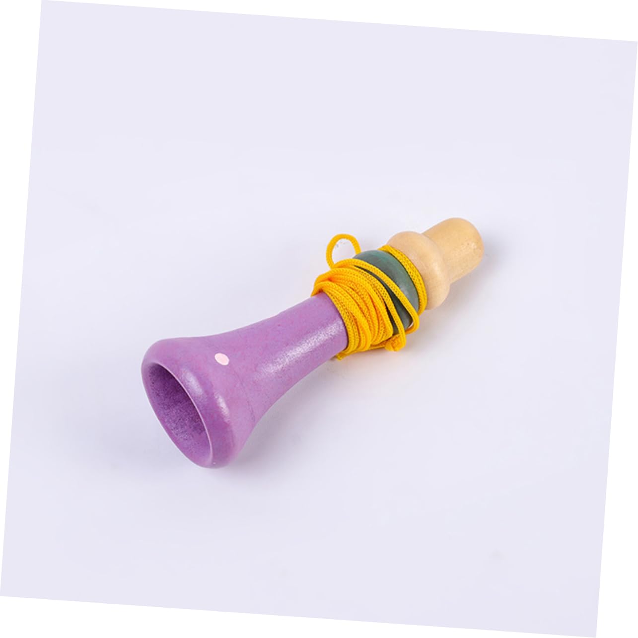 4-Piece Wooden Horn Trumpet Toy Set for Kids - Party & Music Fun