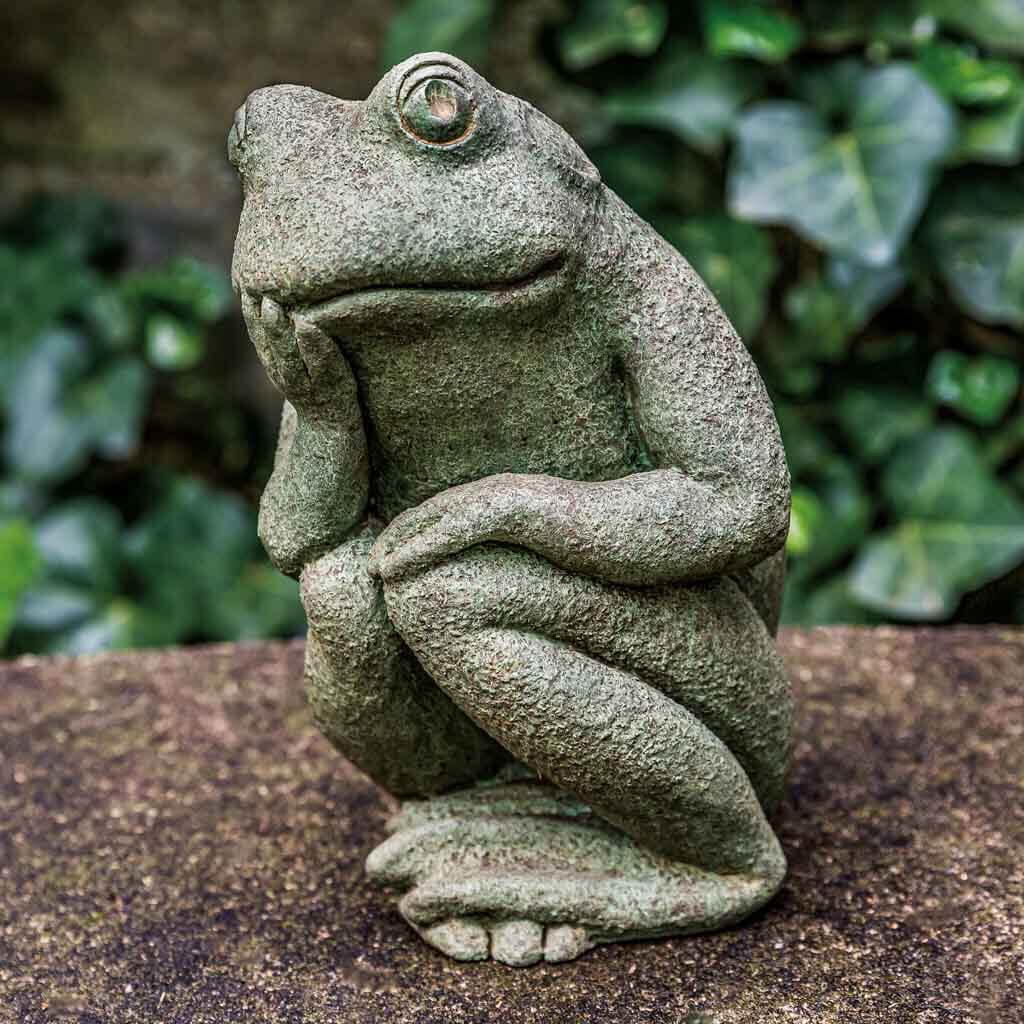 Campania International Small Thoughts Statue - Elegant Garden Decor for Outdoor & Indoor Use | Perfect for Patio, Yard, and Home Décor