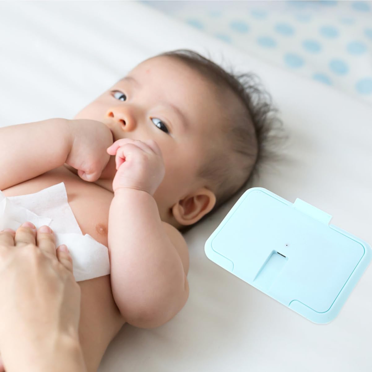 iBasenice 10-Pack Portable Baby Wipe Warmer & Bottle Warmer Set - Battery-Powered for Diaper Changes, On-the-Go Heating - Perfect for Nursery, Travel, and Parenting Essentials