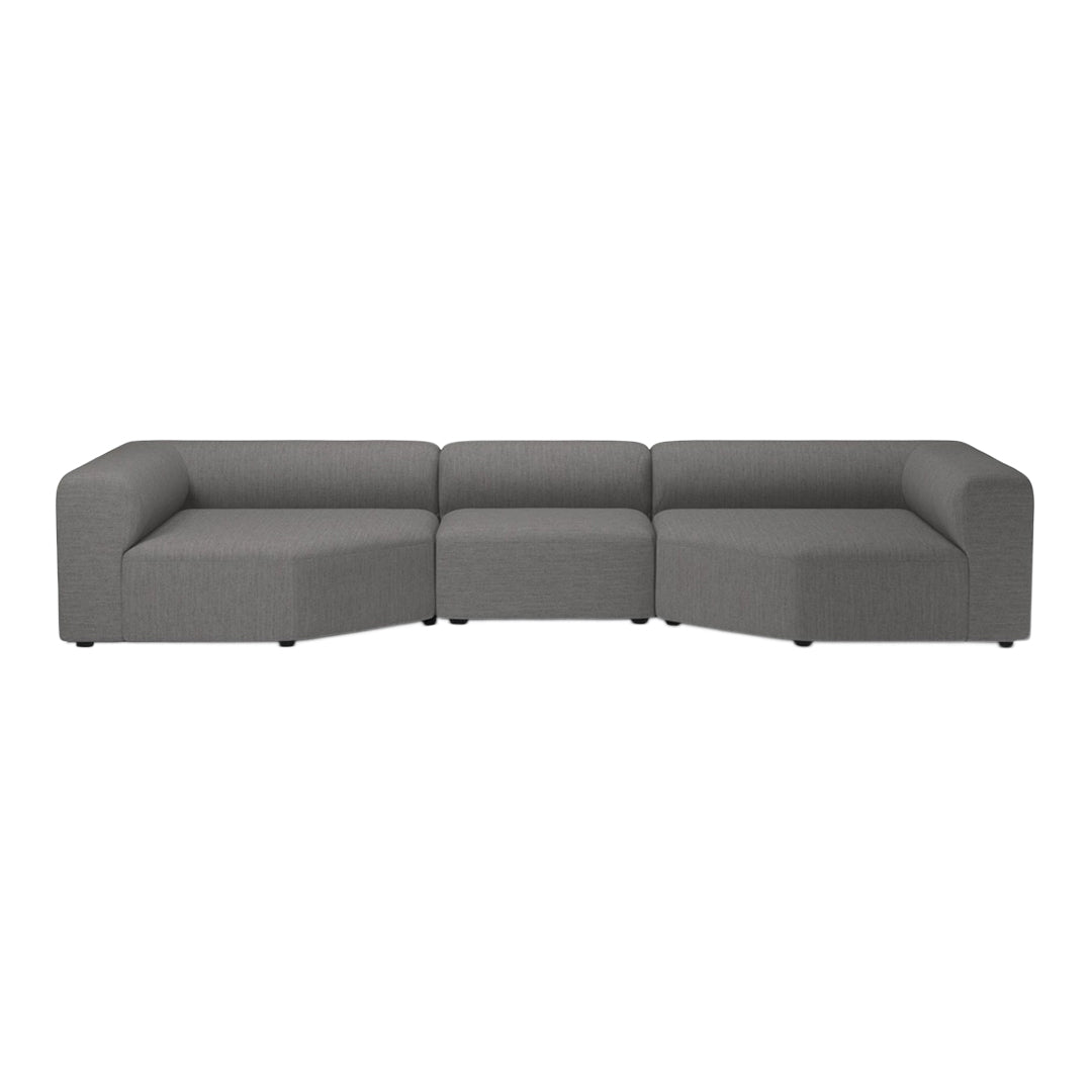 Angle 3-Seater Corner Sofa with Large Chaise Lounge - Perfect for Living Room, Family Room & Modern Home Decor