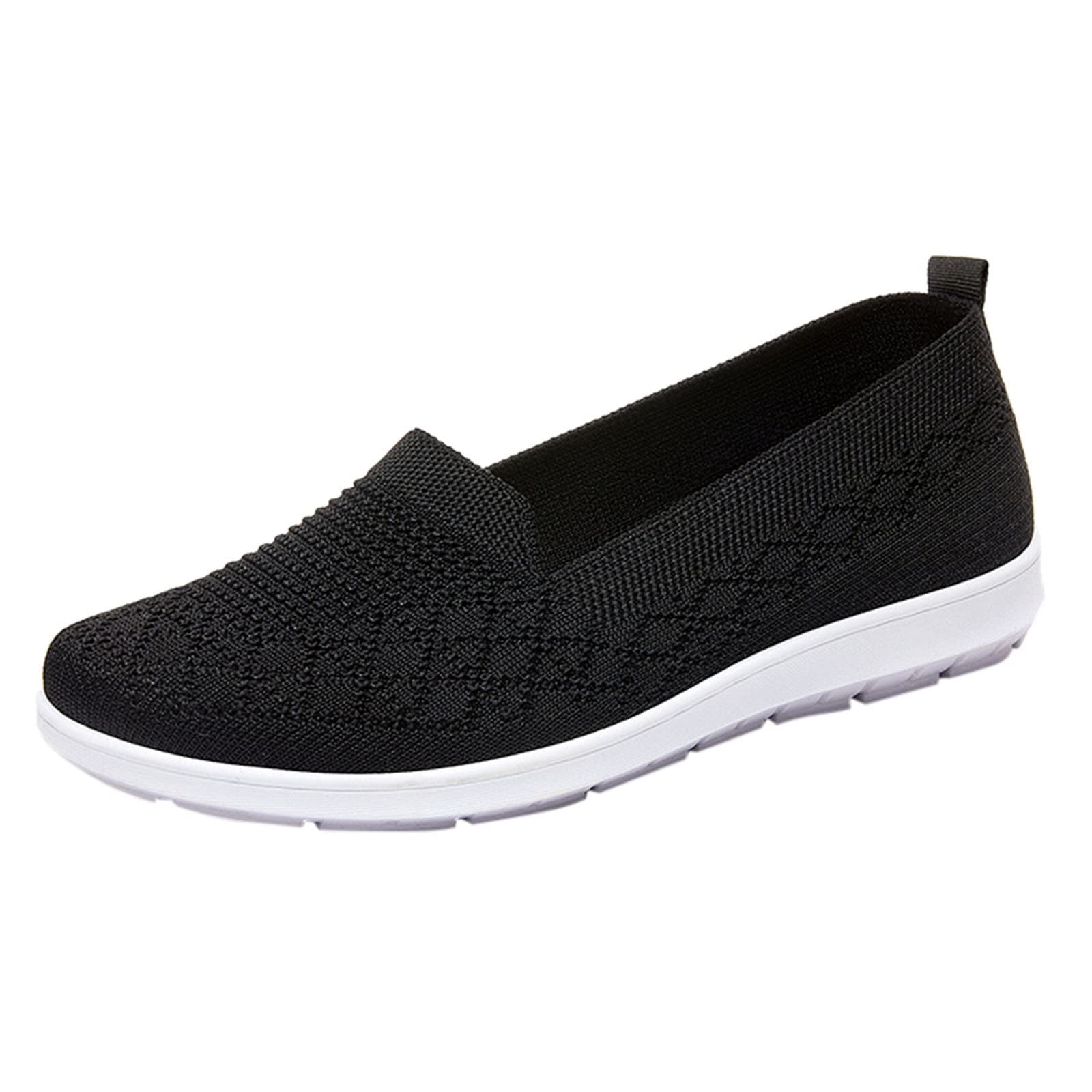 MLAGJSS Women's Breathable Lace-Up Flats - Lightweight Casual Sneakers for Work & Walking | Slip-Resistant Comfort Shoes for Office, Travel & Daily Wear