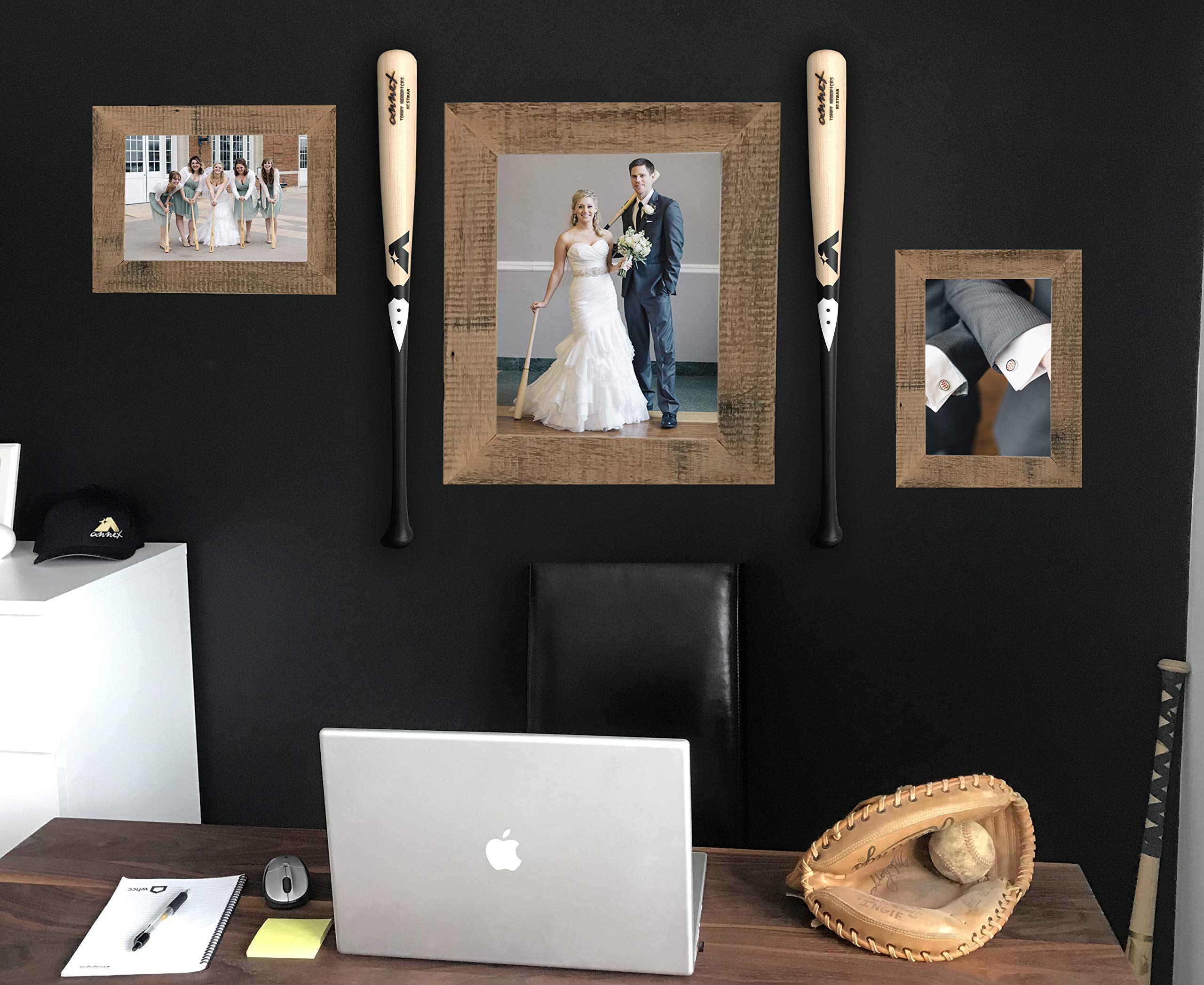 Personalized Engraved Baseball Bat - Best Man & Groomsmen Gift for Wedding - Custom Wooden Baseball Bat with Name Engraving - Perfect for Bachelor Parties, Wedding Receptions & Sports-Themed Events