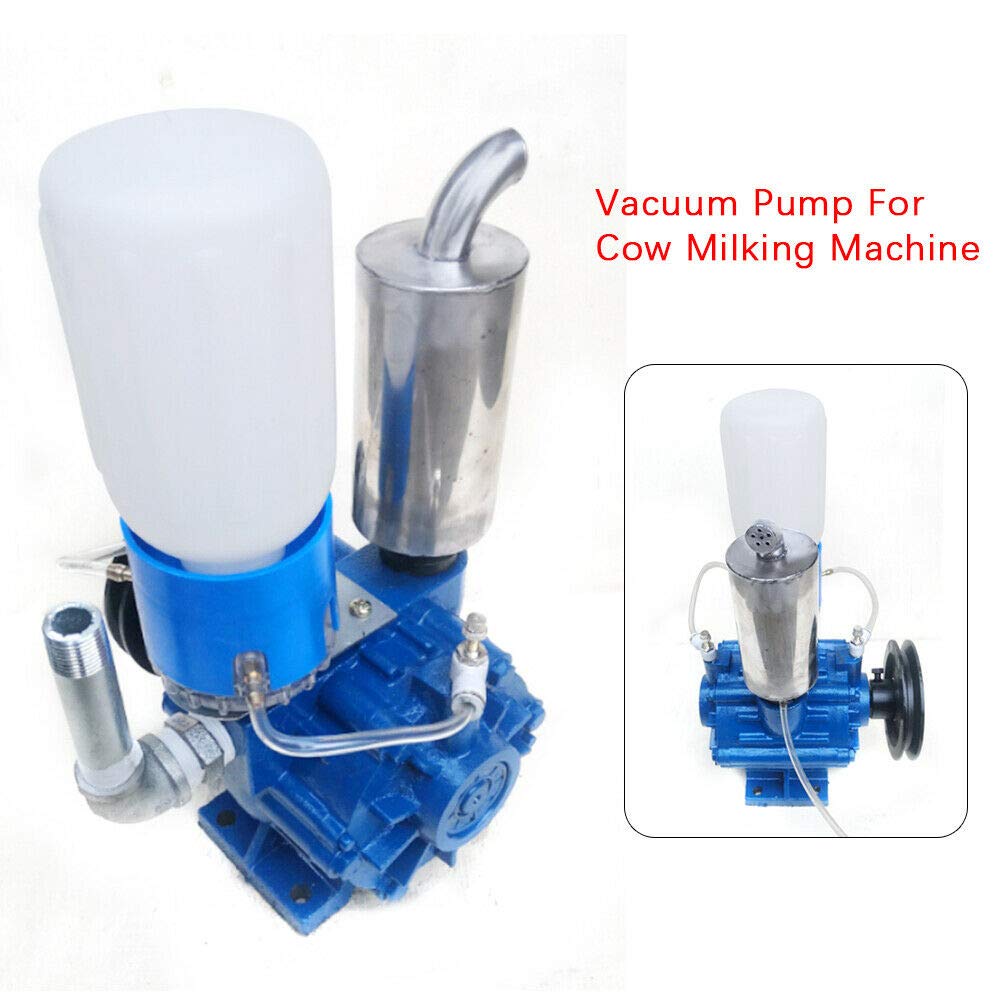 TFCFL Electric Goat Milking Machine - 250L/min Portable Vacuum Pump for Cows, Goats & Sheep - Stainless Steel Milker Bucket & Tank - Ideal for Small Farms, Homesteading & Dairy Production