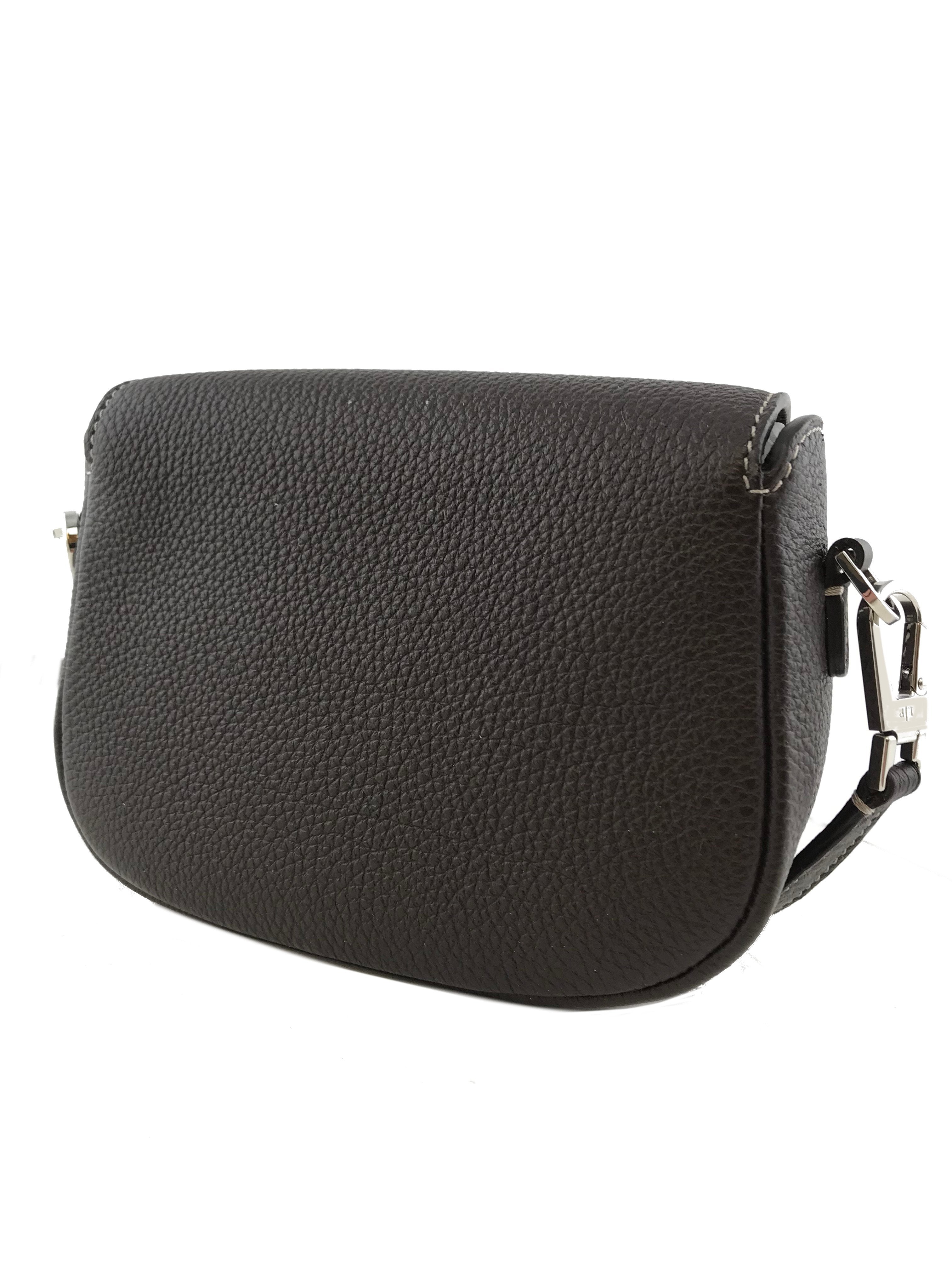 Loro Piana Mini Lune Odessa Leather Crossbody Bag for Women | Premium Italian Leather Handbag | Perfect for Everyday Use, Travel & Special Occasions