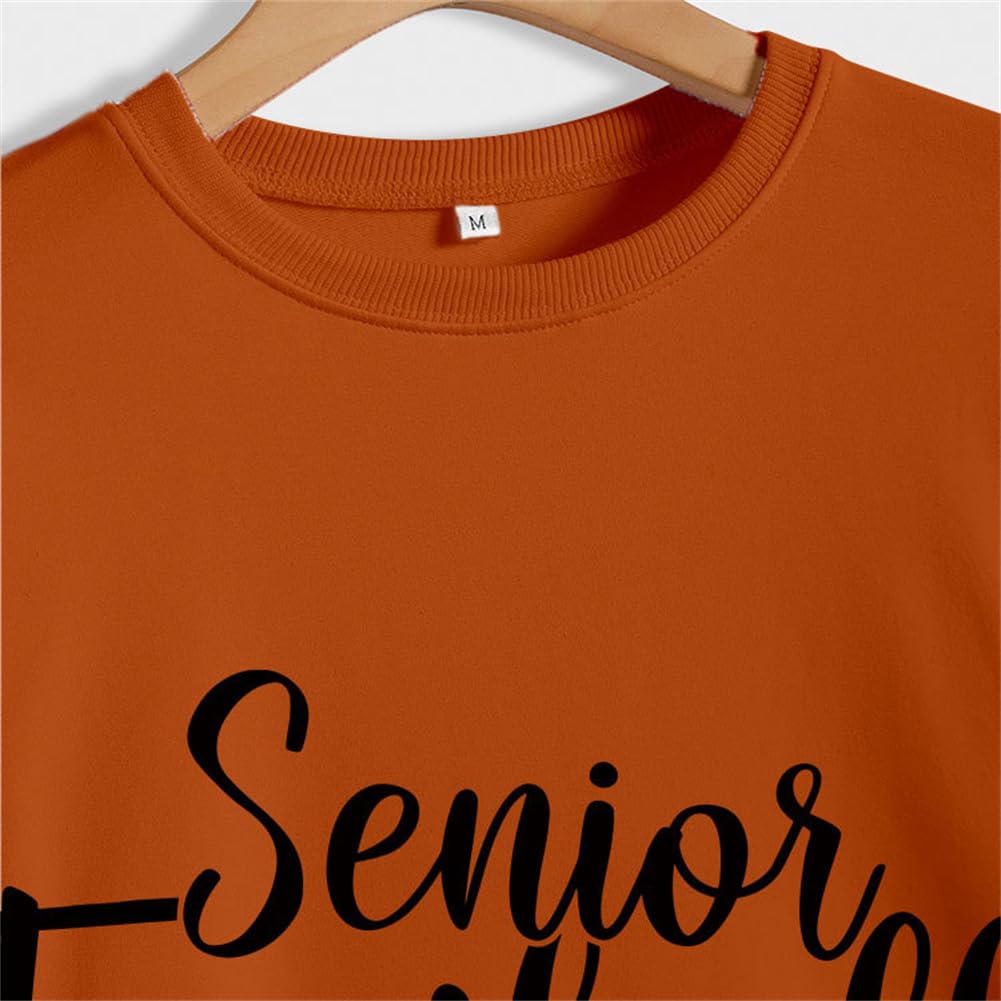 2025 Senior Football Mom Sweatshirt - Class of 2025 Football Mom Pullover - Comfortable Game Day Shirt for Women - Perfect for Football Season, Senior Year Celebrations & Team Spirit Events