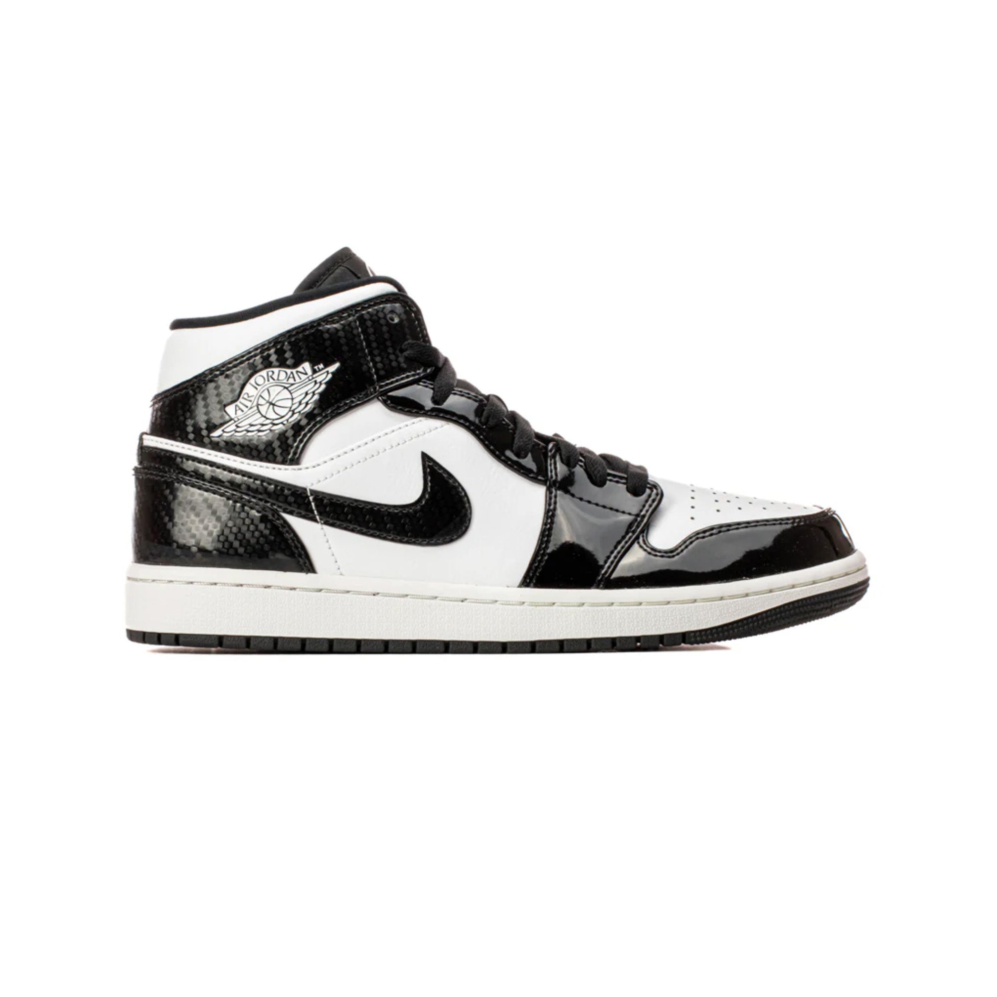 Air Jordan 1 Mid 'Carbon Fiber All Star' 2021 - Men's Basketball Shoes for Court & Street Style | Sneakers for NBA Fans & Urban Fashion