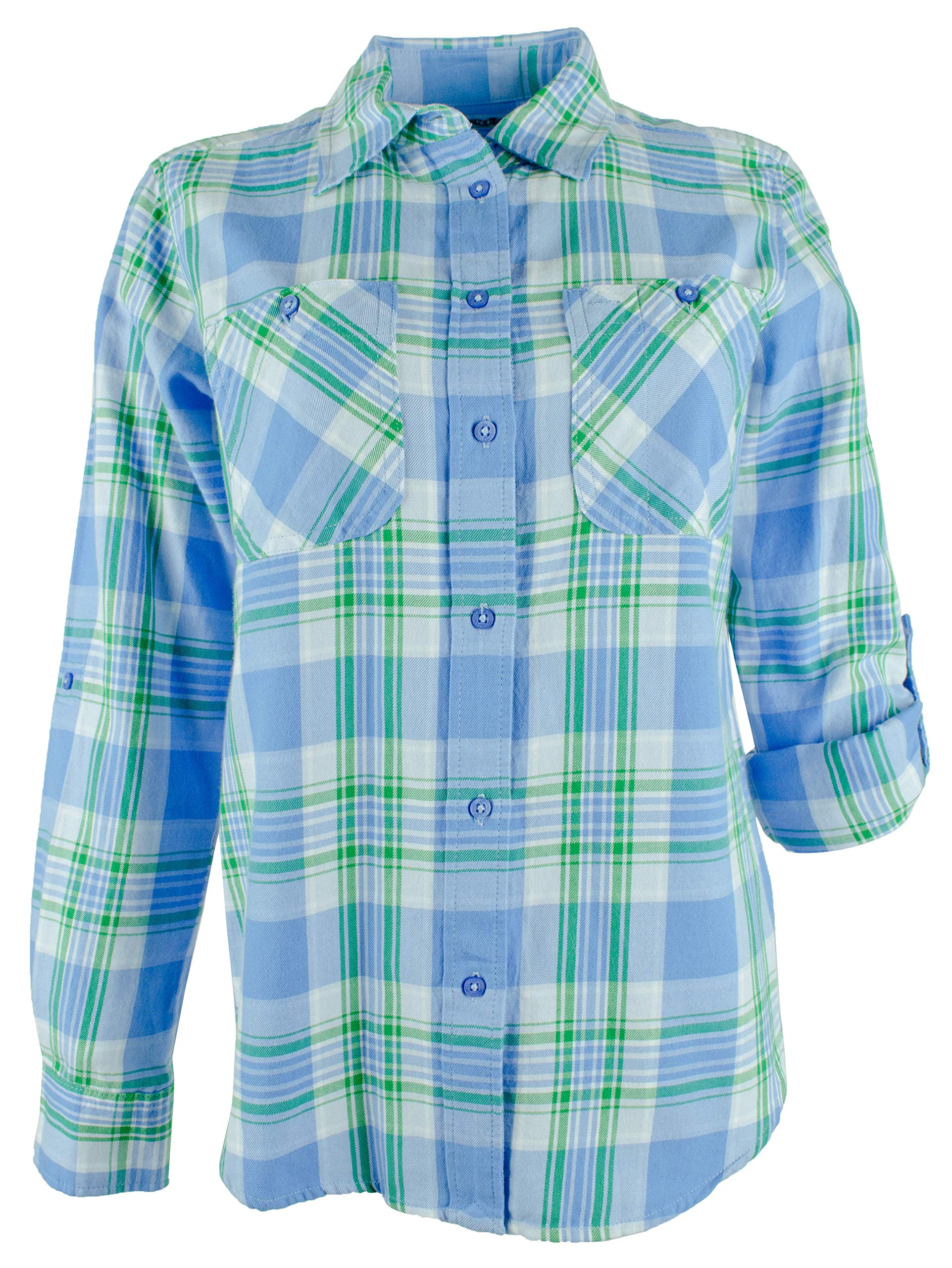 Lauren Ralph Lauren Women's Button Down Shirts - Classic Casual & Office Wear for Everyday Style