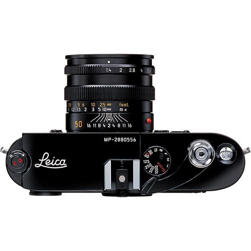Leica MP 0.72 Rangefinder Camera (Black) - Professional 35mm Film Camera for Street Photography & Travel - Perfect for Photographers & Collectors