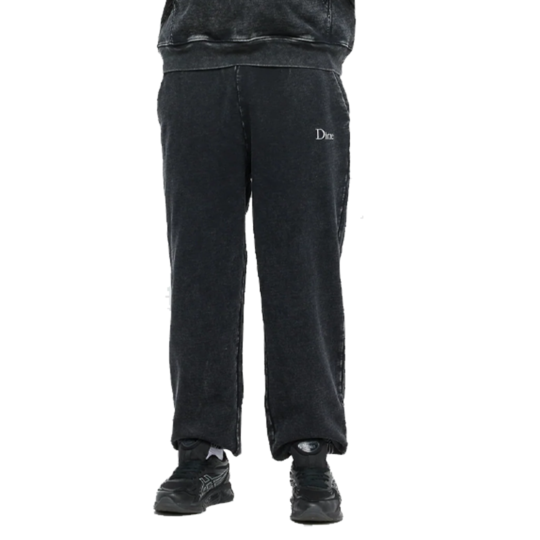Classic French Terry Sweatpants for Men & Women - Faded Black Casual Lounge Pants | Soft & Comfortable for Home, Yoga, Travel & Relaxation