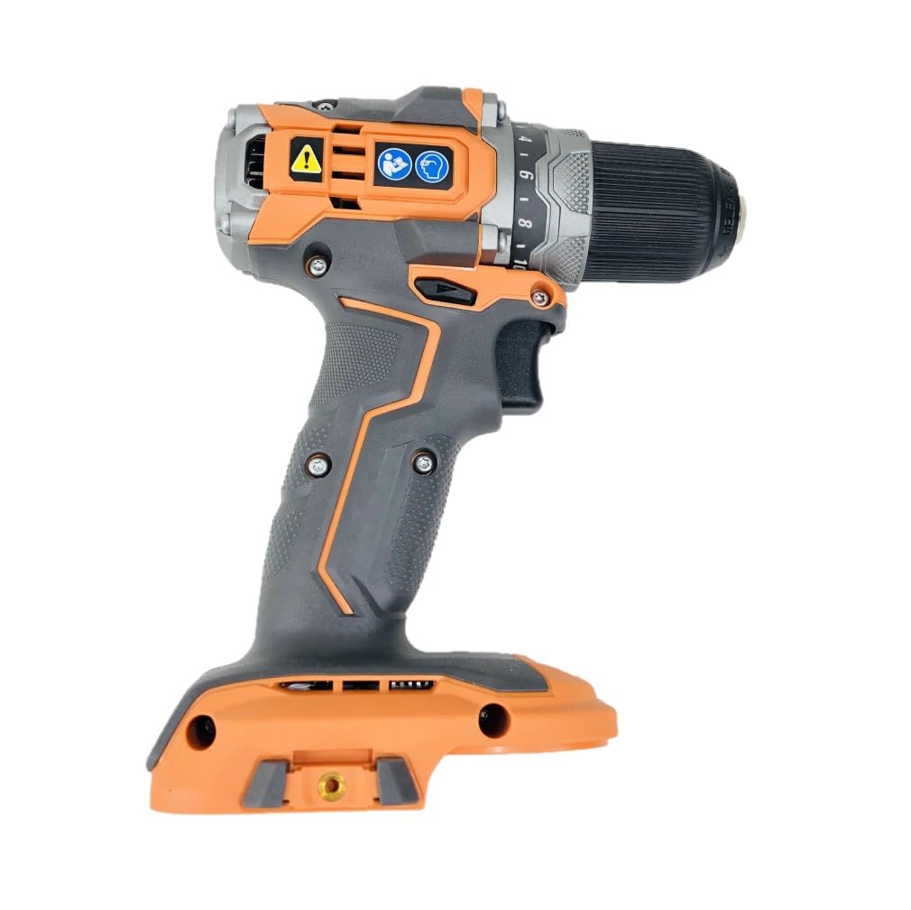 RIDGID 18V Brushless Cordless Drill Driver - Compact 1/2 Inch Lithium-Ion Power Tool (Tool Only) | Perfect for DIY Projects, Home Repairs & Professional Construction Work