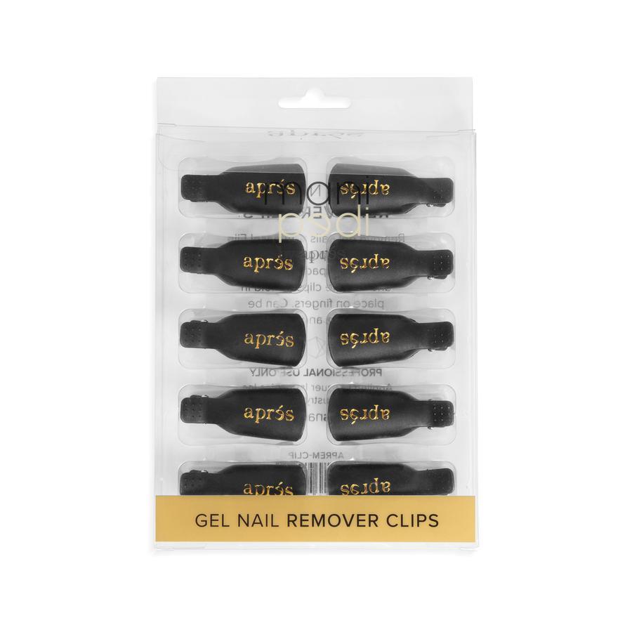 Apres Gel Polish Remover Clips - Professional Nail Polish Removal Tool for Gel & Acrylic Nails - Perfect for At-Home Manicures & Salon Use