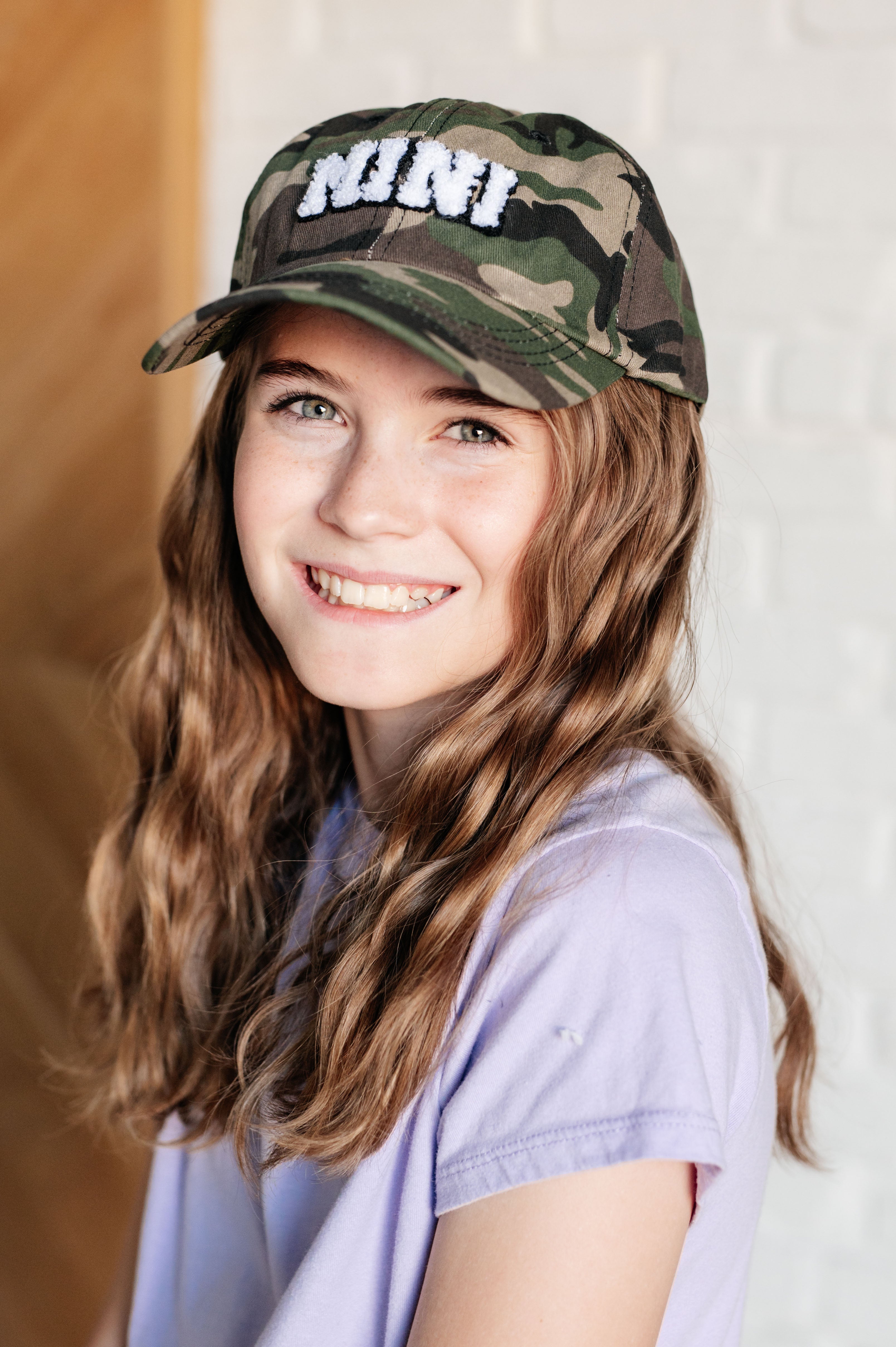 **Mama and Mini Camo Hat Set - Matching Mother and Baby Hats for Outdoor Adventures, Hunting, and Family Photos**