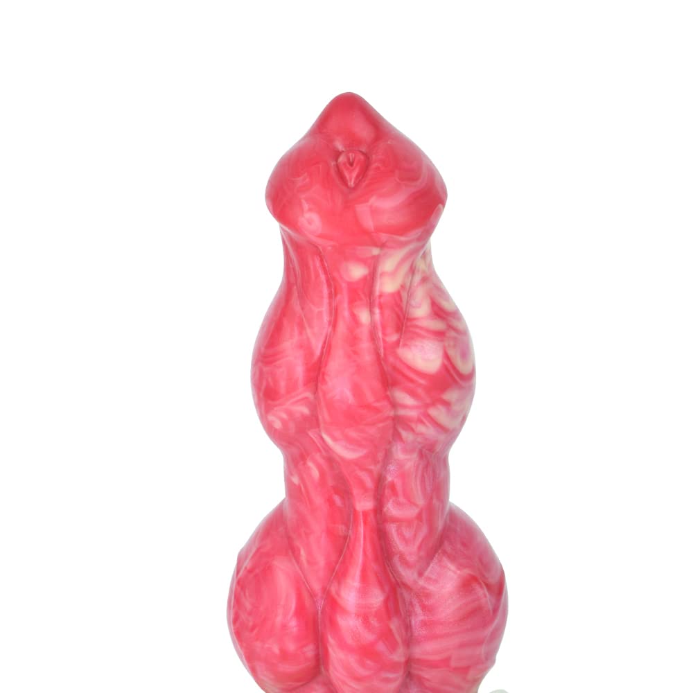 Premium Liquid Silicone Alien/Fido Dildo with Strong Suction Cup - Realistic Adult Sex Toy for Solo Play & Couples - BeHorny Collection | Perfect for BDSM, Fantasy Roleplay & Sensual Exploration