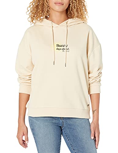 Roxy Women's Quick Dip Pullover Sweatshirt - Soft Fleece Hoodie for Casual Wear, Gym & Outdoor Activities