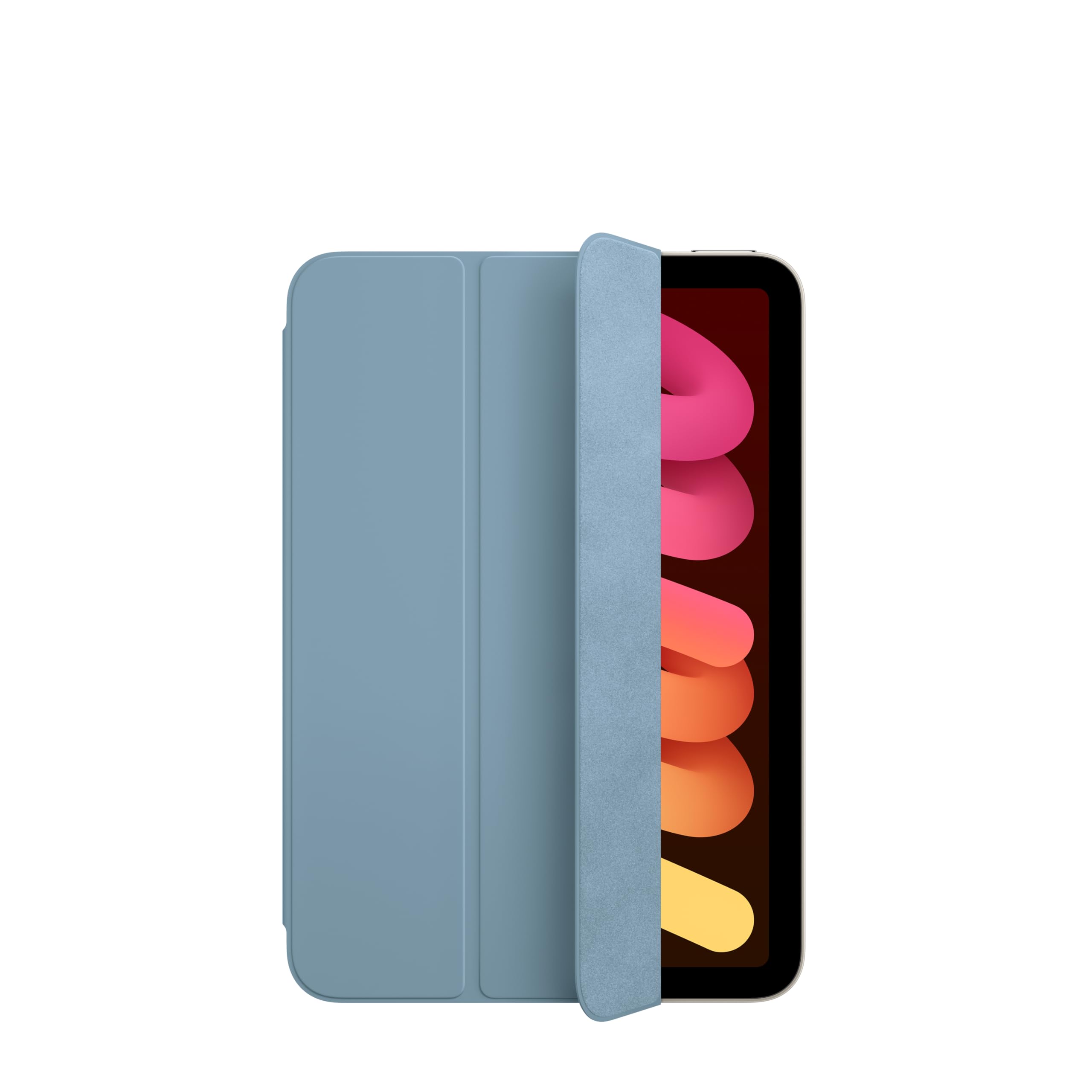 Apple Smart Folio Case for iPad Mini (A17 Pro) - Premium Denim Protective Cover | Slim Fit, Auto Wake/Sleep | Perfect for Work, Travel & Everyday Use
