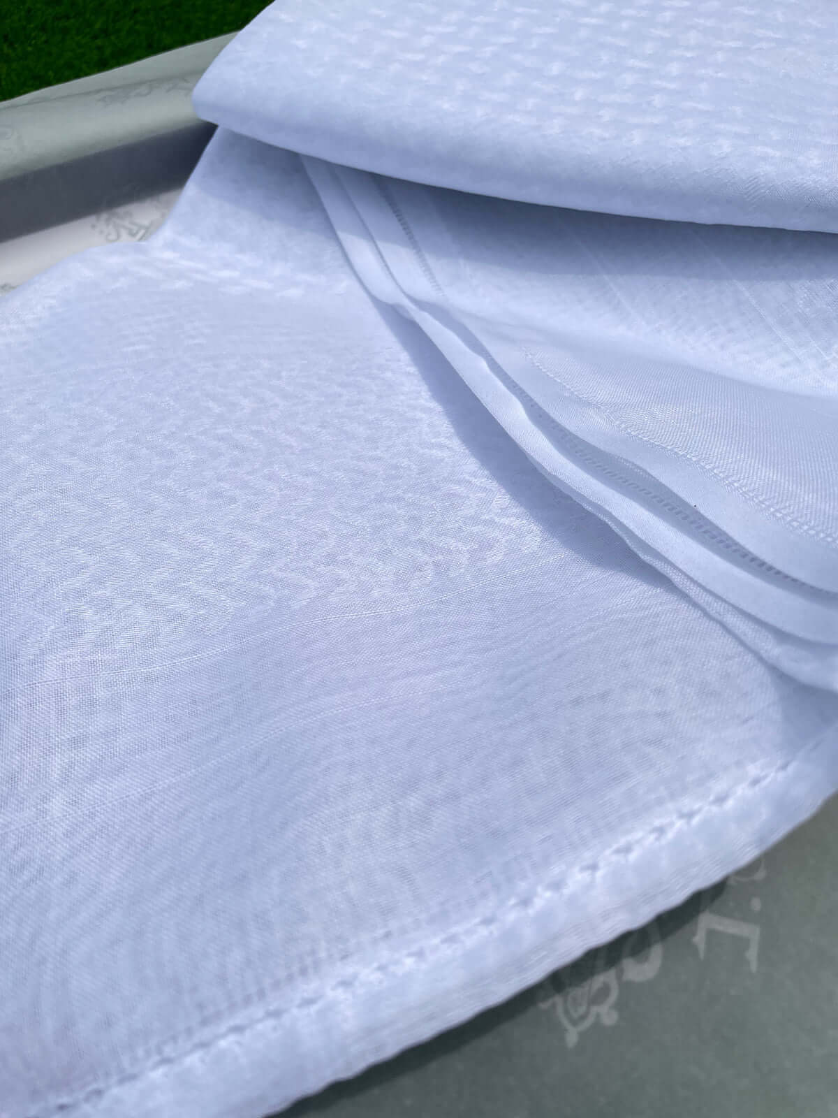 Premium White Shemagh Scarf for Men - Soft Cotton Keffiyeh Head Wrap - Perfect for Outdoor Adventures, Travel & Fashion Accessories