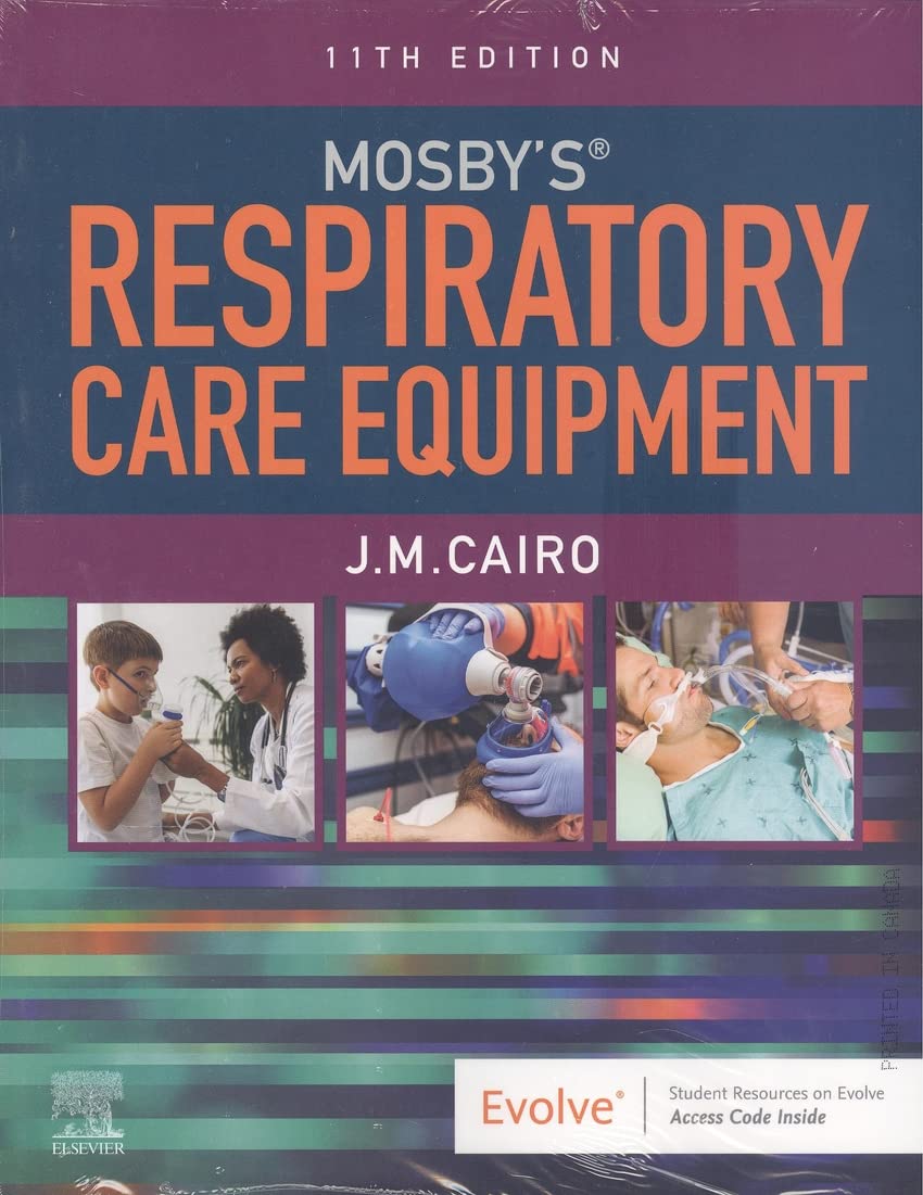 Mosby's Respiratory Care Equipment - Medical Supplies for COPD, Asthma & Sleep Apnea - Perfect for Home & Hospital Use