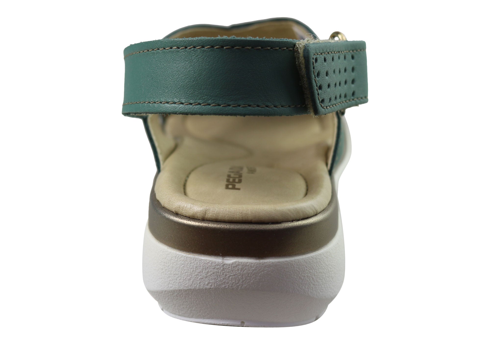 Pegada Paros Women's Comfortable Leather Sandals - Handmade in Brazil - Perfect for Beach, Vacation & Summer Outfits