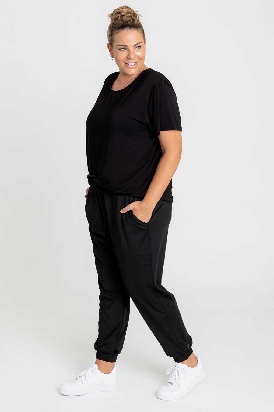 Classic Bamboo T-Shirt for Men & Women | Soft Eco-Friendly Black Cotton Tee | Casual Wear, Lounge & Everyday Outfits