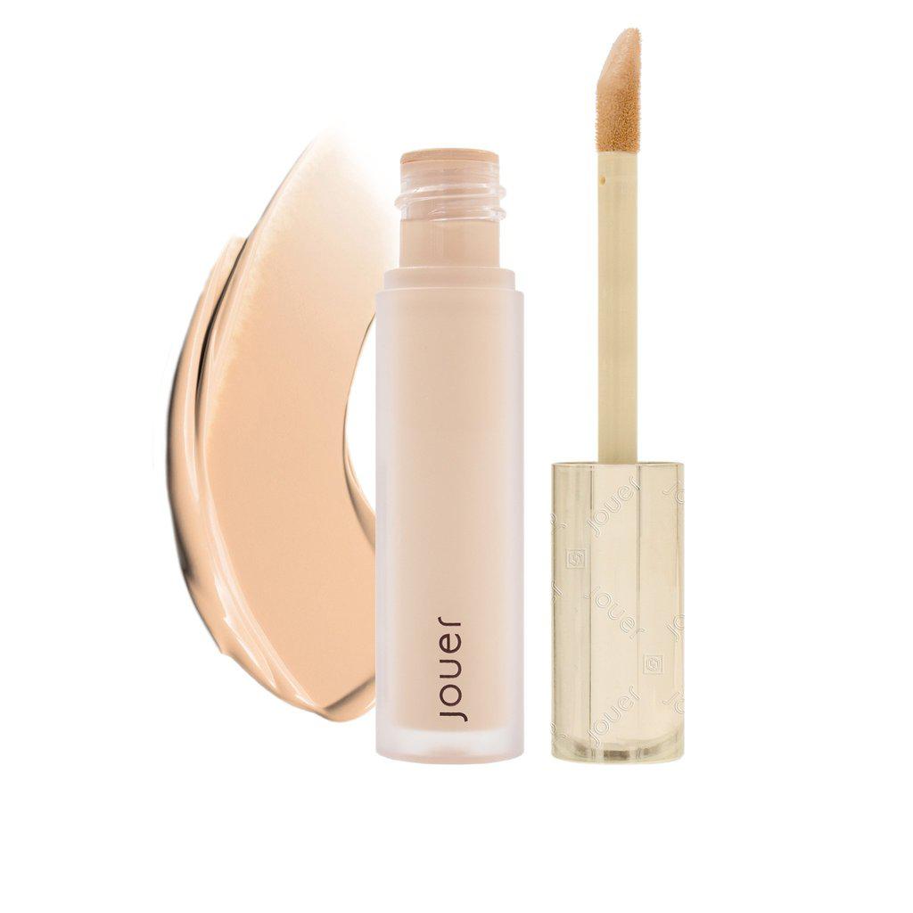 Jouer Essential High Coverage Liquid Concealer - Full Coverage, Long-Lasting, Vegan & Cruelty-Free - Perfect for Dark Circles, Blemishes & Under Eye Brightening