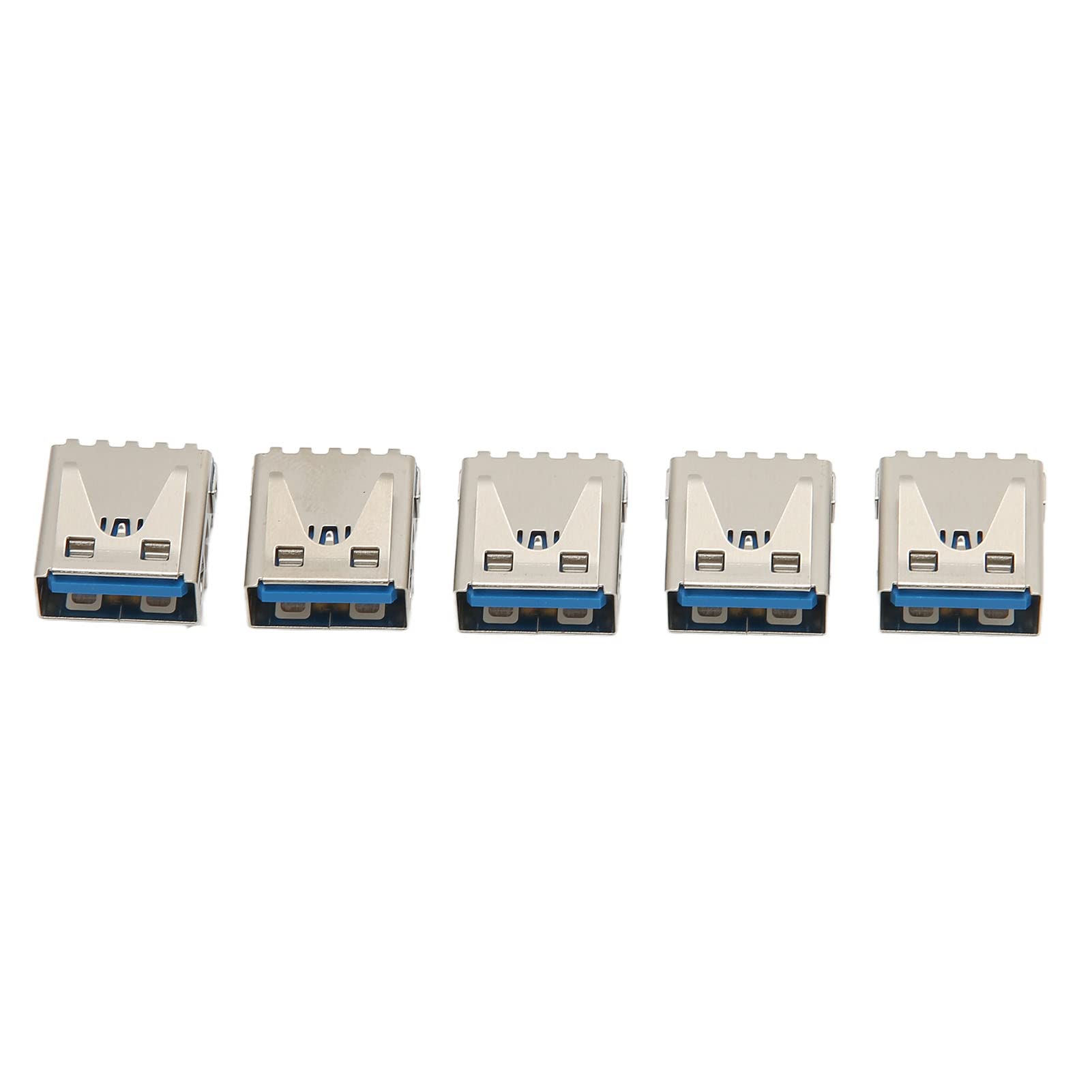 TOTITOM 5-Pack USB Charging Port Replacement for PS5 Console - Metal USB Port Connector Repair Part | Valentine's Day Gift for Gamers | Perfect for PS5 Controller Charging & DIY Repair