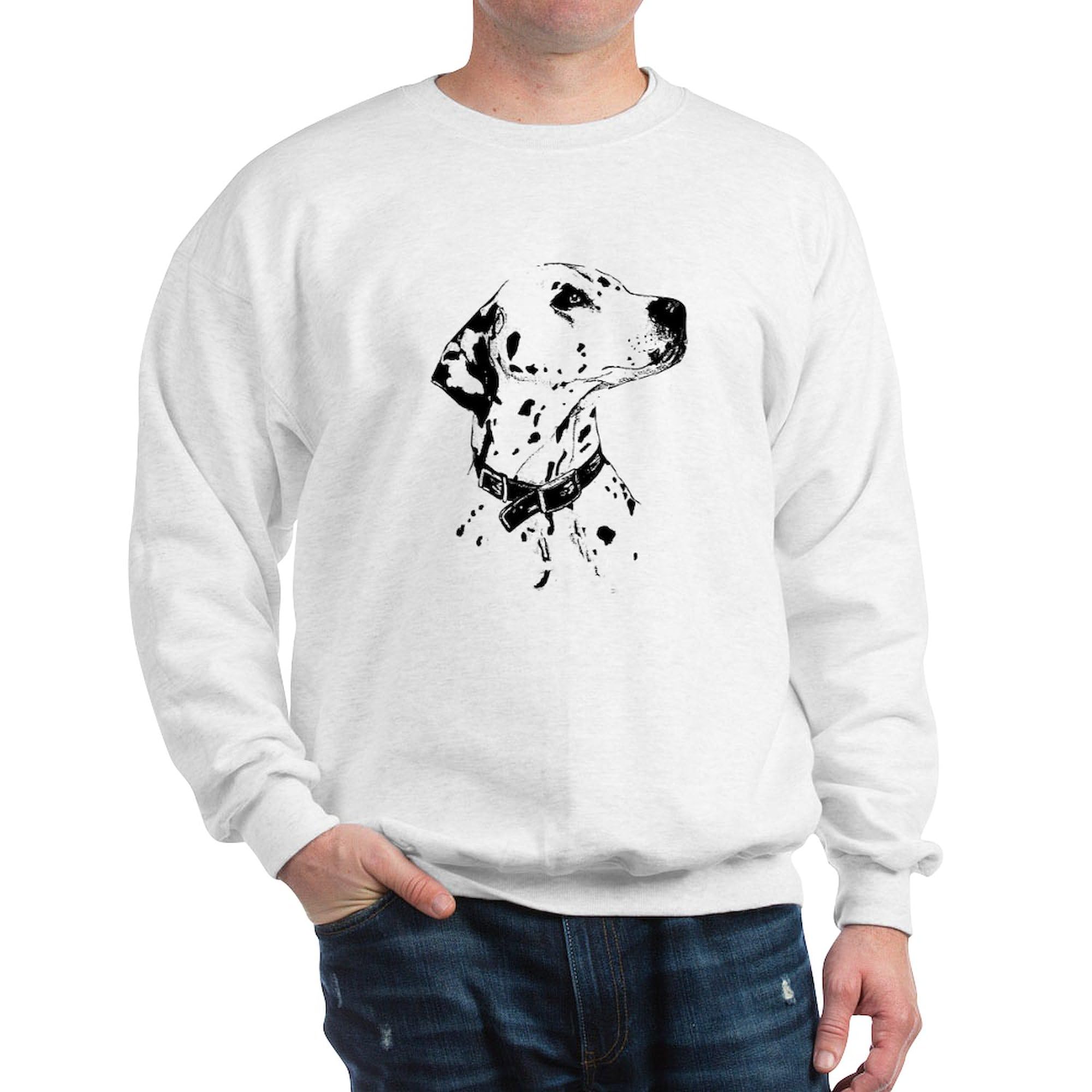 Dalmatians Sweatshirt for Women & Men - Classic Crew Neck Lightweight Pullover | Casual Wear, Dog Lover Gift, Pet Owner Apparel