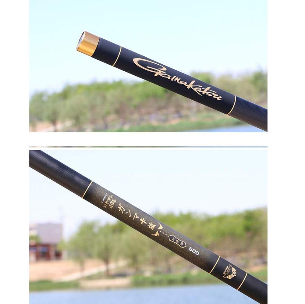 Super Hard Ultralight Carbon Fishing Rod 8-15 Meters Long Distance Big Fish Pole - Perfect for Saltwater & Freshwater Fishing, Surf Casting, and Offshore Angling