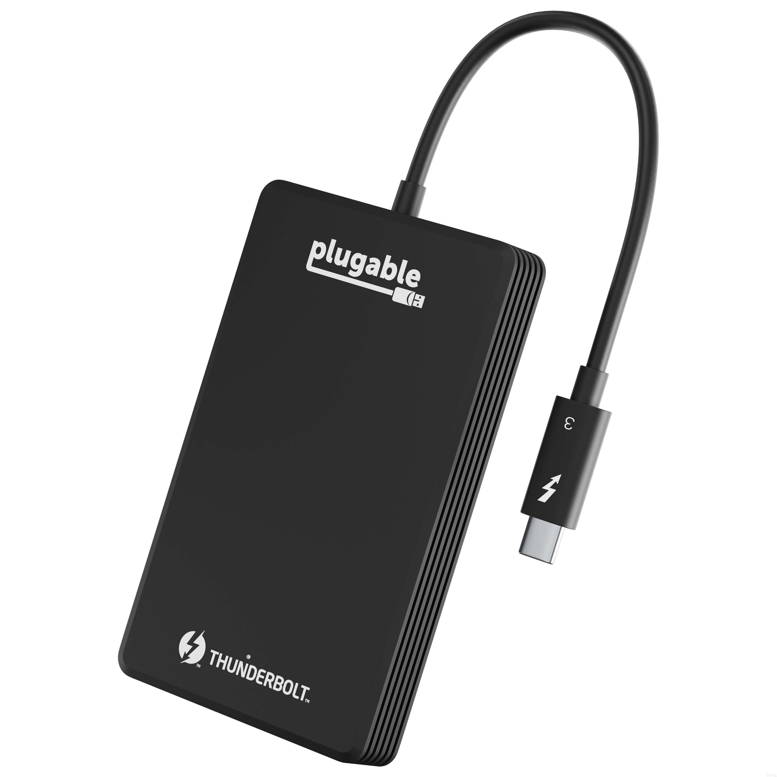 2TB NVMe SSD Thunderbolt™ External Solid State Drive - High-Speed Portable Storage for Gaming, Video Editing & Mac/PC Backup