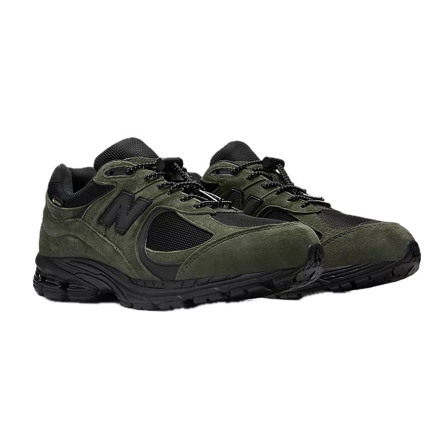 New Balance 2002R Gore-Tex JJJJound Pine Black Sneakers - Waterproof Running Shoes for Men & Women - Perfect for Hiking, Travel & Outdoor Adventures