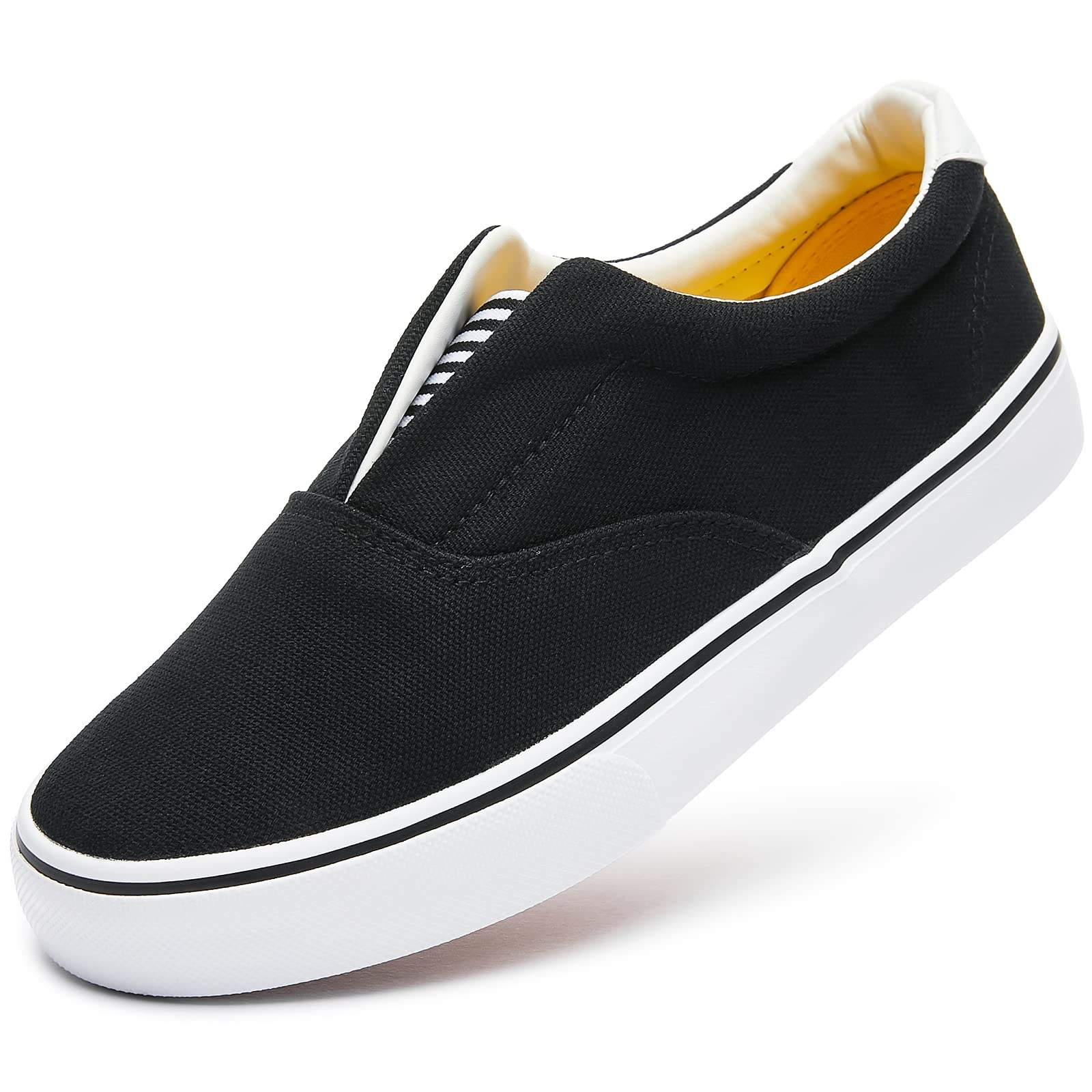 Witwatia Women's Slip On Canvas Sneakers - Comfortable Low Top Casual Walking Shoes for Women | Perfect for Everyday Wear, Running Errands & Travel